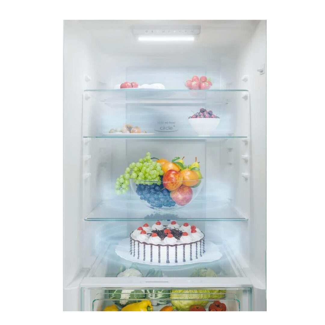 Frigorifero Candy Fresco CCE4T618EW - Combi No Frost 344L Con Wi-Fi E Ripiani Regolabili