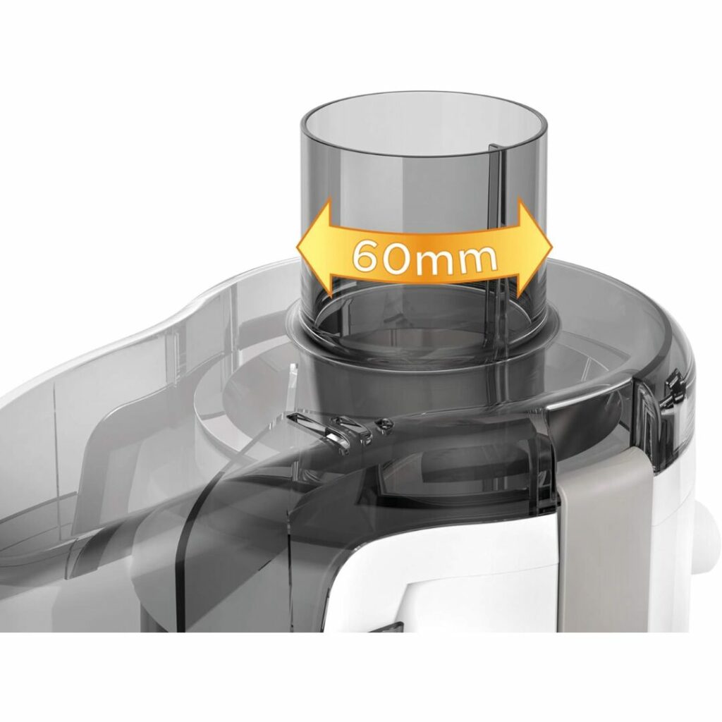 Centrifuga Frutelia+ Moulinex JU3701 - Ampia Apertura 60mm, 350W, 2 Velocità, Bianco - Foto 7