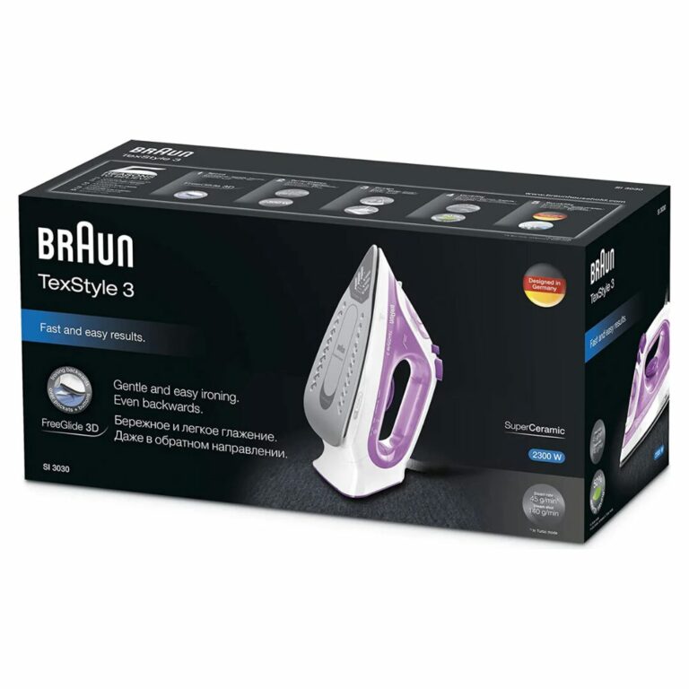 Ferro Da Stiro Tefal FV1845E0 - 2300W, Vapore Continuo 35g/min, Piastra Ceramica - Foto 6